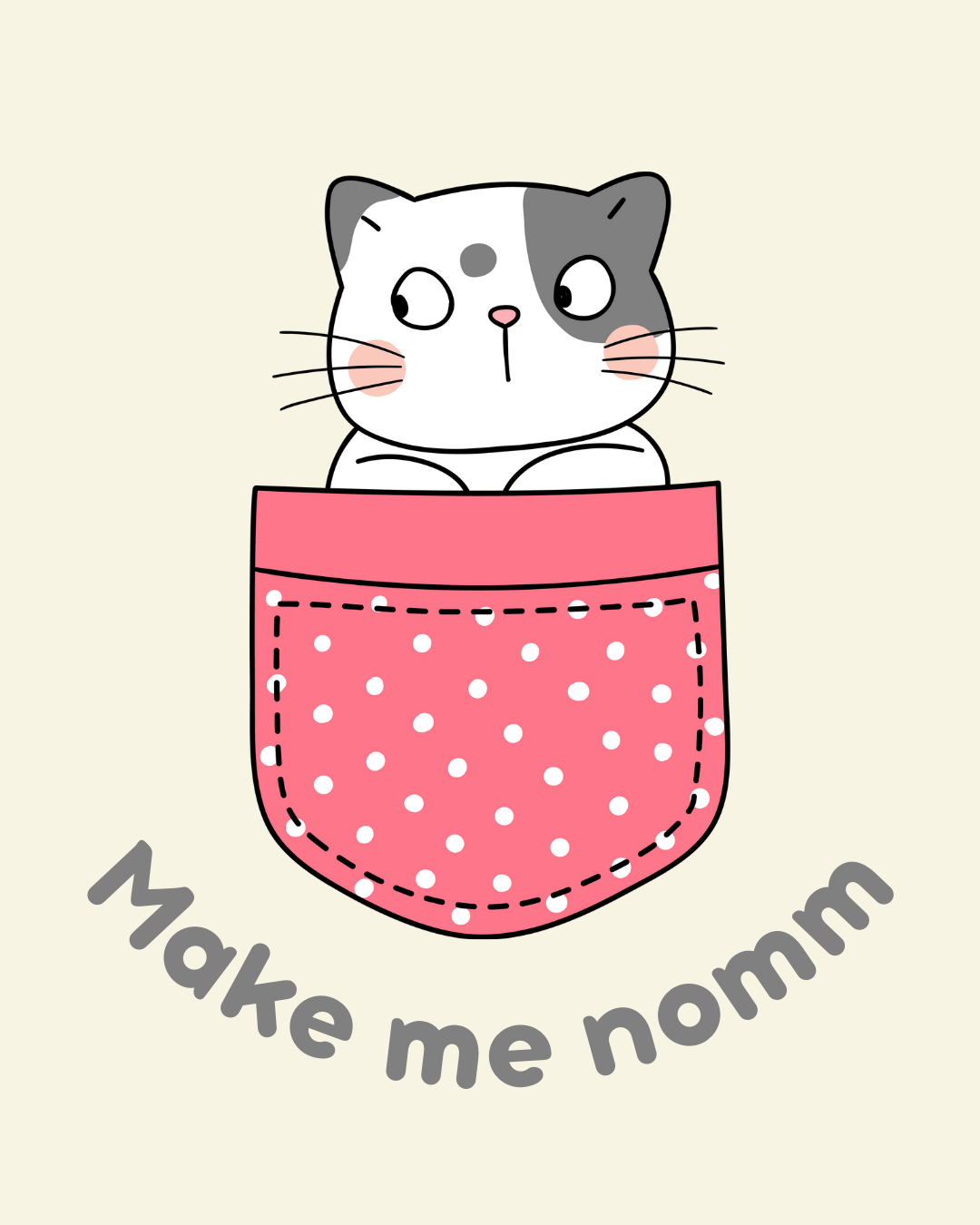 Pockety Cat Apron