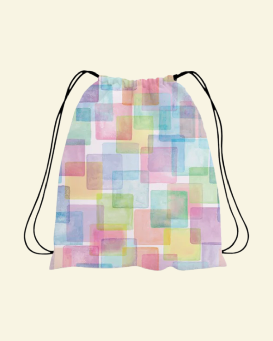 Squared Drawstring Bag