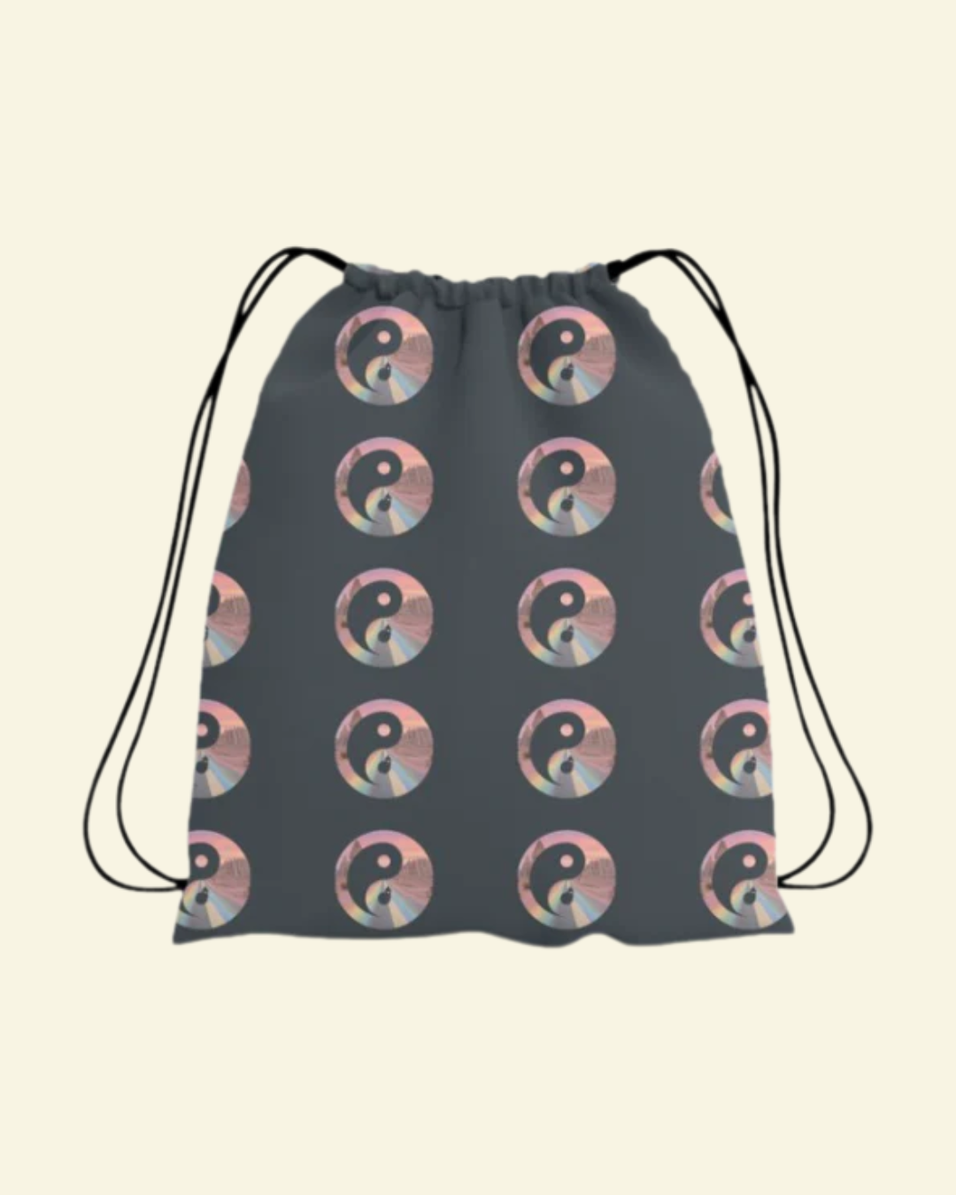 Yin Yang Drawstring Bag